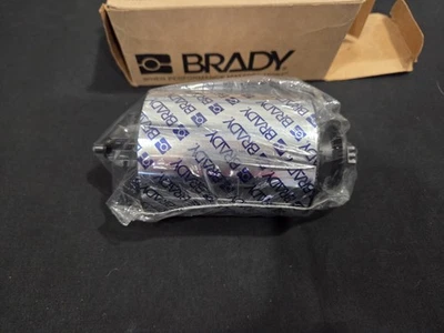 CINTA DE TRANSFERENCIA TÉRMICA BRADY R4300, NEGRA, 3,27" x 984 pies Foto 1 de 4