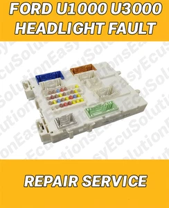 ✅ FORD RANGER BCM U3000 & U1000 HEADLIGHT FAULT REPAIR SERVICE BV6N-14A073-ET - Picture 1 of 4