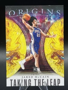 2024 Origins Jaren McCain #9 Taking the Leap RC Philadelphia 76ers Rookie - Bild 1 von 2
