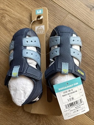 Sandalias Reef para niños pequeños talla 8 nuevas con etiquetas Foto 1 de 3