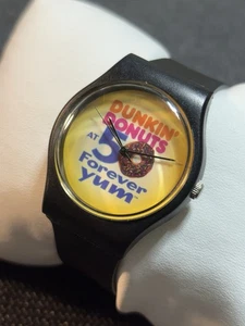 Dunkin Donuts Anniversary Watch Forever Yum Women Watch Plastic Quartz New Bat - Picture 1 of 18