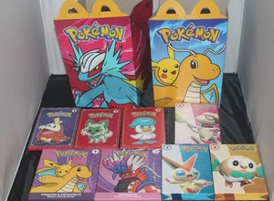Pokemon McDonald’s Battle Boxes Lot of 8+2 Happy Meal Boxes - No Cards - Picture 1 of 13