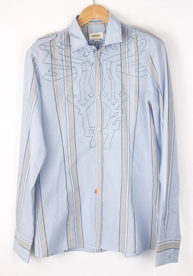 DIESEL Men Casual Formal Shirt Size L BAZ715 - Image 1 of 4