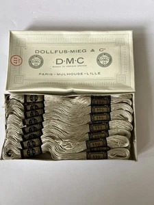DMC  Embroidery Floss Color #644 ~ Medium Beige Gray/ Box Of 24 NEW - Picture 1 of 5