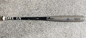 Emilio Guerrero Signed Game Used Alomar Bat BLUE JAYS - Picture 1 of 5