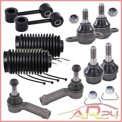 4x ROTULA SUSPENSION +2x BIELETAS +GUARDAPOLVO POR VW TRANSPORTER BUS T4 - Imagen 1 de 4