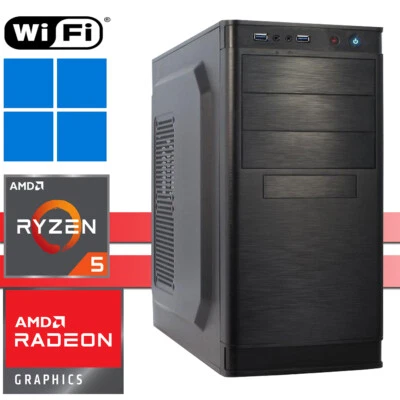 X-HARDWARE Business PC│Ryzen 5700G│8x 4,60GHz│bis 64GB RAM│NVMe SSD│HDD│WiFi│Win 11 Pro