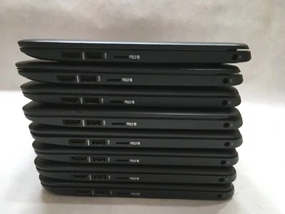 Lot of 8 HP Stream 11 Pro G2 Celeron Windows 10 2 GB Ram 32 GB SSD Issues- FT - Image 1 of 4