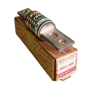 NEW BUSSMAN KRP-C 1000 / KRPC1000 HI-CAP TIME DELAY FUSE 600V CLASS L - Picture 1 of 3