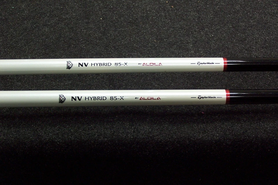 (2) new TAYLORMADE "ALDILA NV 85-X" (X) 83-gram, 42", 0.355-tip HYBRID shafts - Image 1 of 1
