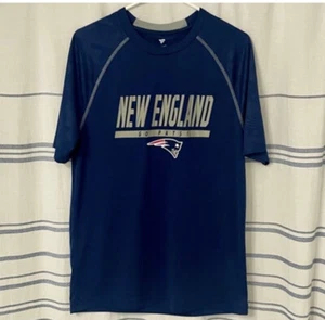 New England Patriots Fanatics NFL T-Shirt Herren Gr. Medium Kurzarm Poly - Bild 1 von 3
