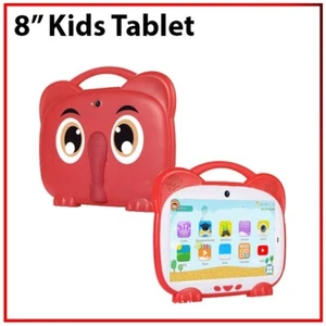 8" Kids Tablet4+32GB Education Tool Dual SIM Bluetooth Wi-Fi Android PC Tablet - Picture 1 of 19