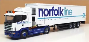 Corgi 1/50 Scale CC12204 - Scania Fridge Trailer Truck - Norfolkline - Picture 1 of 6