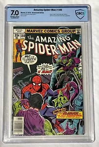Amazing Spider-Man #180 - CBCS 7.0 - Origin of Green Goblin - Marvel 1978 - Picture 1 of 2