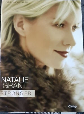 Natalie Grant Stronger Guitar Vocal Piano Sheet Music Book - Image 1 of 4