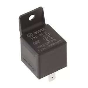 Genuine Bosch 0332019150 Relay - 12v 30A 5 Pin Twin/Double Output & Bracket - Picture 1 of 1