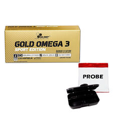 (118,98 EUR/kg) Olimp Gold Omega 3 Sport Edition 120 Kapseln Schachtel + Bonus