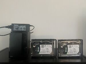 Synology DS218 NAS (2017 Model) : Includes 2X 2TB Seagate EXOS 3.5 Drives