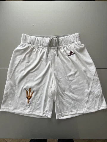 Adidas Arizona State University Sun Devils ASU Team Player Issue Game Shorts L Cover
