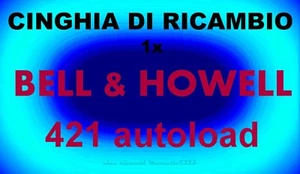 ★CINGHIA DI RICAMBIO MOTORE 1 x PROIETTORE BELL & HOWELL 421 AUTOLOAD★ - Imagen 1 de 1