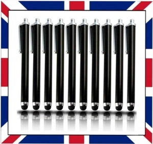 PENCILUPNOSE® 10 x CZARNE WYSOKIEJ JAKOŚCI RYSIKI do IPADA, TABLETU, IPHONE'A, SAMSUNG - Zdjęcie 1 z 1