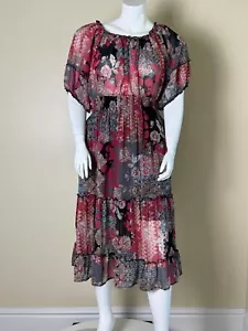 Vestido de mujer KATE AND LILY cintura elástica floral talla 20W - Imagen 1 de 5