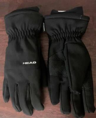 NWOT HEAD Men’s Waterproof Hybrid Gloves, black or gray, size S, M, L, XL - Image 1 of 2