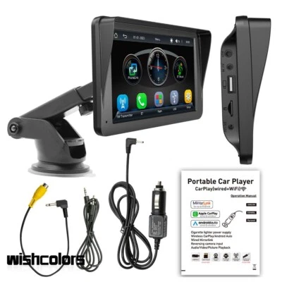 B5300 Portable Car Player Bluetooth MP5 Player w/ HD Screen for U Disk TF Card - Image 1 of 4