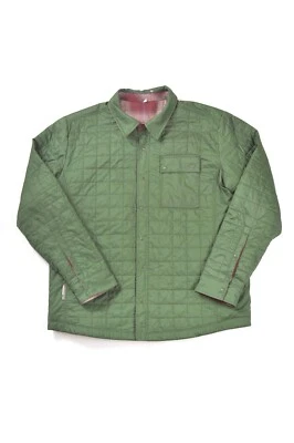 Chaqueta Icebreaker Helix Para Hombre Aislamiento Reversible Redwood/Verde Talla M-L(?) Foto 1 de 4