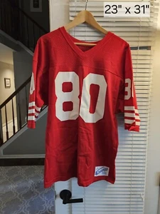 Vintage Champion NFL San Francisco 49ers Jerry Rice Jersey Men Size Large USA - Picture 1 of 5