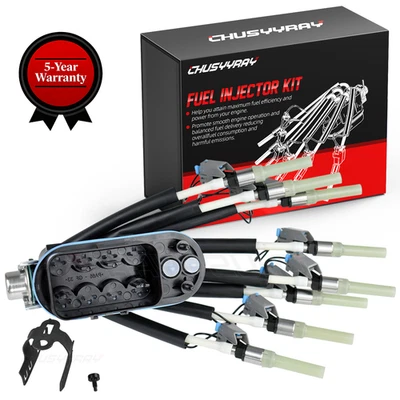 Inyectores de combustible multipuerto para Chevrolet K2500 1996-1999 5,0 L 5,7 L Foto 1 de 4