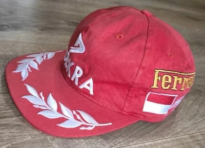 Michael Schumacher Vintage Racing Baseball Cap Dekra Ferrari Formula 1 - Image 1 of 4