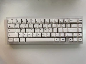 Clavier mécanique personnalisé Qwertykeys QK65 V1 E-Blanc/Miroir - Entièrement assemblé - Photo 1/7