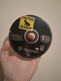 CAUTION SEAMAN SEGA DREAMCAST DISC ONLY UNTESTED
