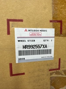 Mitsubishi MR992557XA Steering Wheel Asm 2006-13 L200 (Triton) Black Leather NOS - Picture 1 of 19