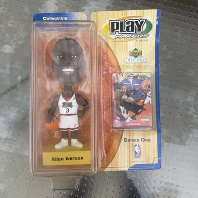 Figura Bobblehead ALLEN IVERSON Serie Uno Cubierta Superior con Tarjeta Sellada Foto 1 de 4