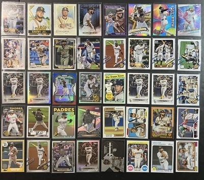 Lote de 40 cartas Fernando Tatis Jr. Topps/Bowman/Panini - San Diego Padres - Sem dups - Imagem 1 de 4