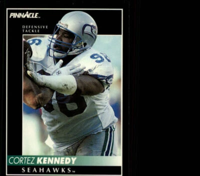1992 Pinnacle #107 Cortez Kennedy - NM - Image 1 of 2