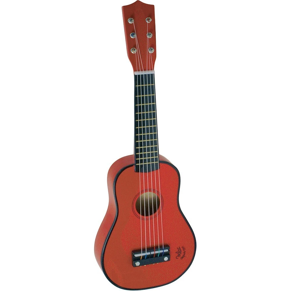 Guitare classique rouge en bois pour enfant - Vilac 8306 - Photo 1/1