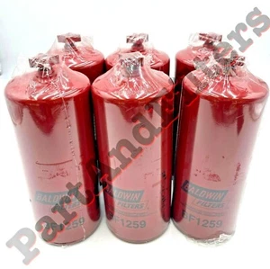 Filtros Baldwin BF1259 separador de combustible/agua giratorio con drenaje (paquete de 6) - Imagen 1 de 2