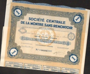 DECO => LA MONTRE SANS REMONTOIR (H) - Bild 1 von 1
