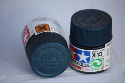 Tamiya Peinture Pot 10ml X13 Metallic BLue