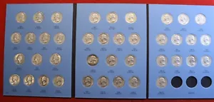 1948-1964 Washington Quarters libro carpeta completo Whitman 40 monedas WQ50 - Imagen 1 de 6