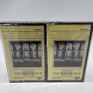 The Bing Years 2 Cassette Tapes A + B 100 Years of Artists The Met 1959-1961 NEW - Picture 1 of 3