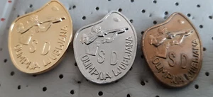 Shooting Club SD OLIMPIJA Ljubljana Slovenia ex Yugoslavia pins - Picture 1 of 1