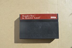 Wonder Boy In Monster Land Master System Sega Game PAL original MS
