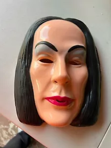 The Addams family Morticia Gomez 1992 plastic face mask - Picture 1 of 3