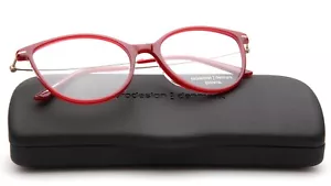 NEW PRODESIGN DENMARK DISC 1N c.4022 Red EYEGLASSES 52-17-140mm B42mm - Picture 1 of 10