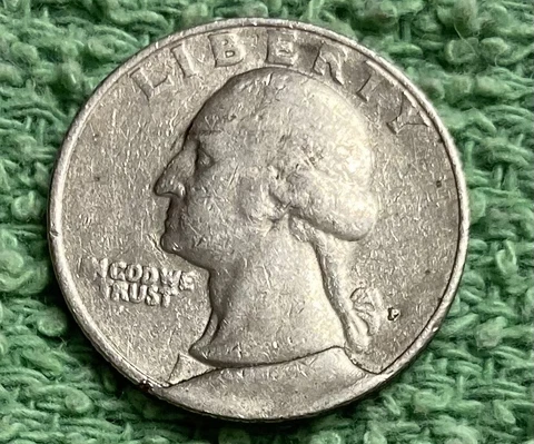 1990-1998-P  MAJOR DIE - CUD & WEAK STRIKE REVERSE  MAJOR ERROR  NICE COIN  #245 Cover