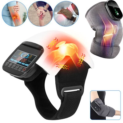 Heated Knee Massage Electric Infrared Air Pressure Vibration Pain Relief Relax - Image 1 of 4